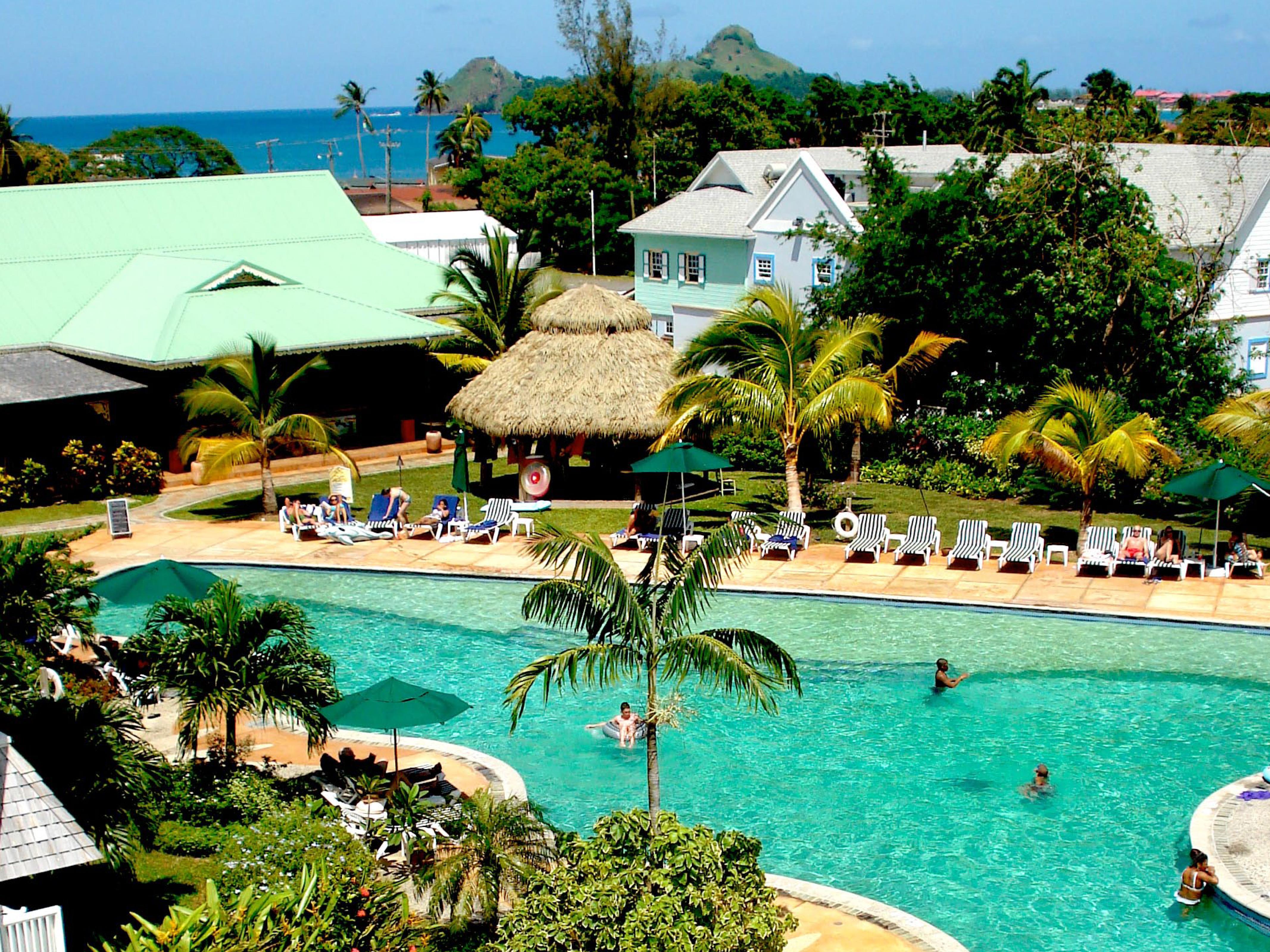 Hotel Coco Palm Gros Islet Exterior foto