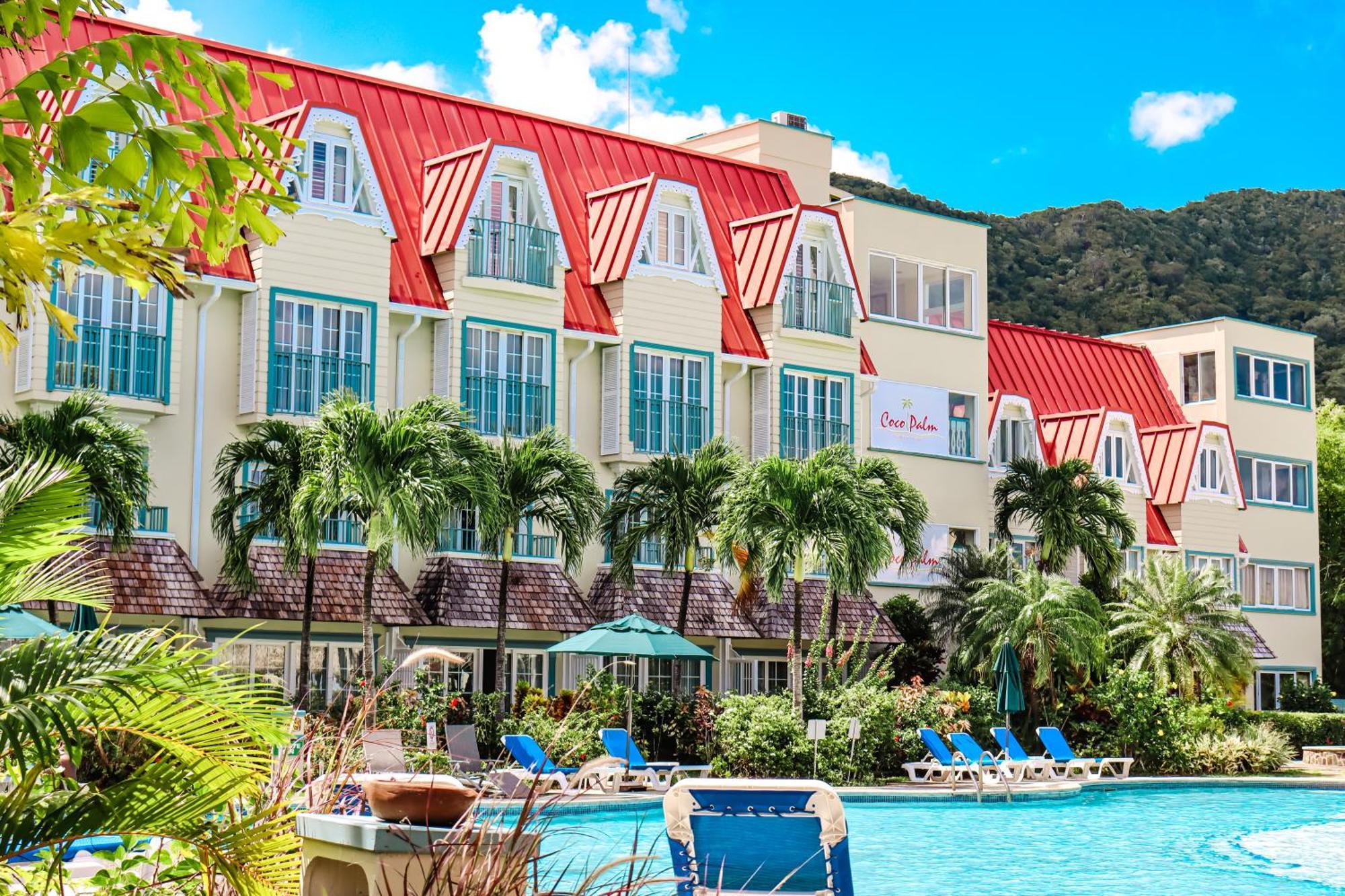 Hotel Coco Palm Gros Islet Exterior foto